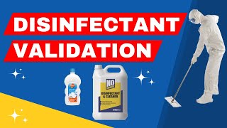 Disinfectant Validation I Validation of Cleaning Agents | Disinfectant Efficacy Test