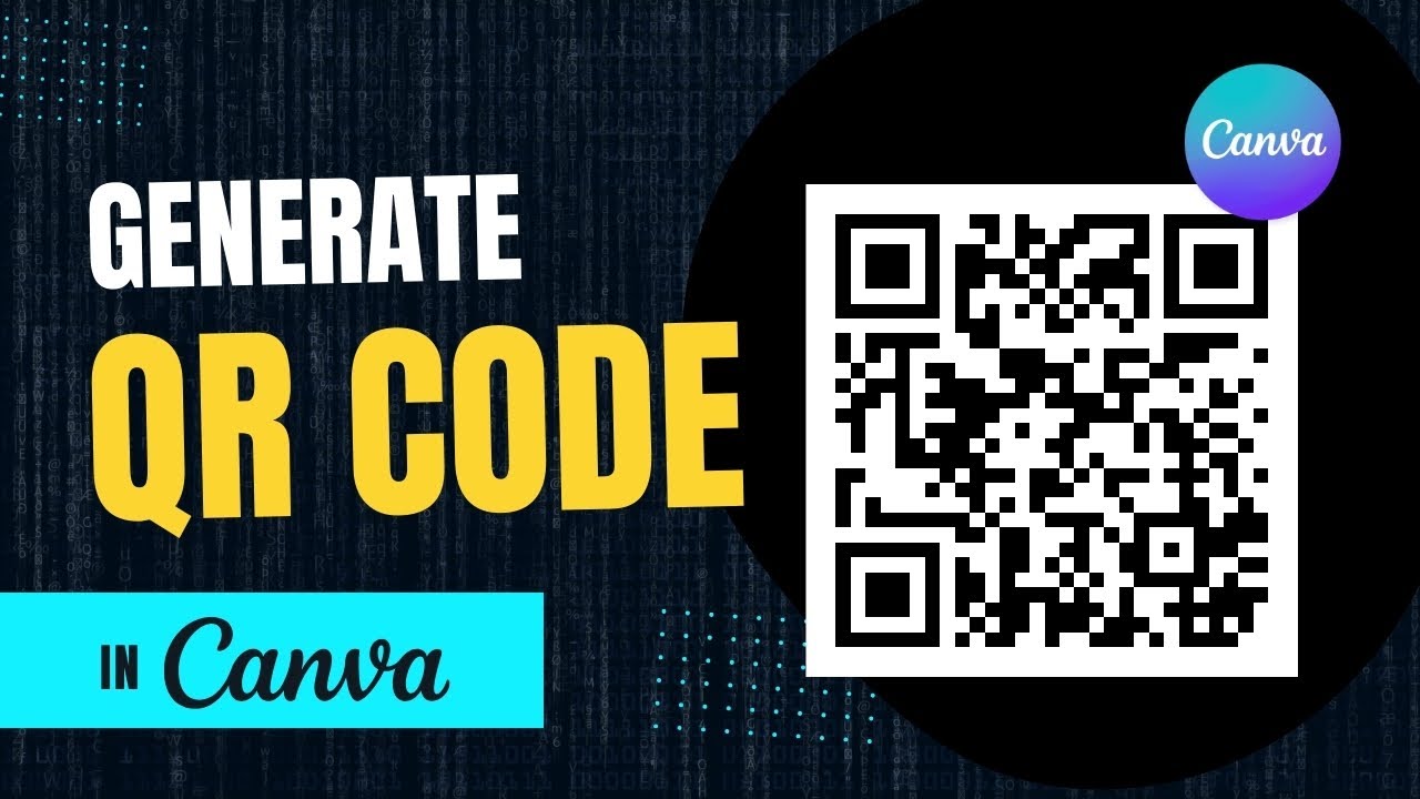 How to Generate QR Code in Canva FOR FREE - YouTube