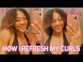 How I Refresh My Curls !