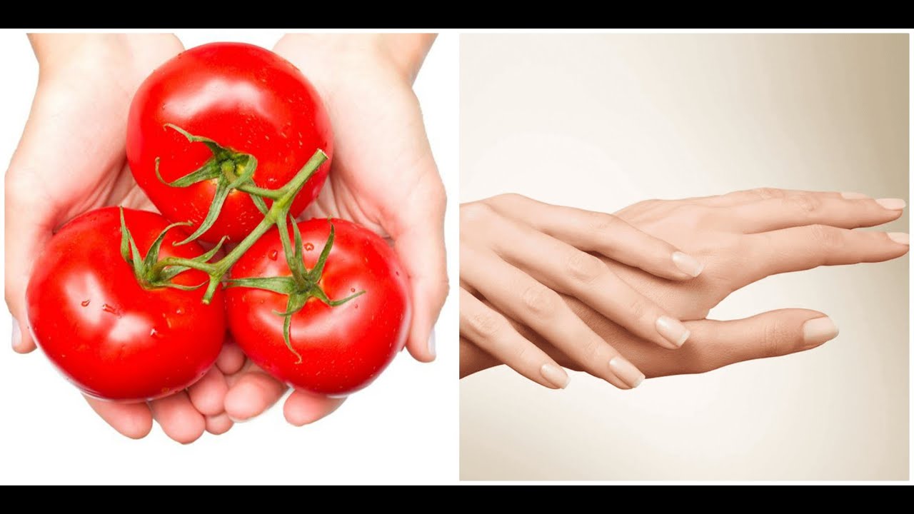 Вот как можно отбелить руки и лицо за несколько минут!Нужны помидоры и еще ... Супер бюджетный