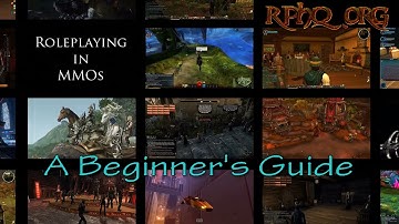 RPing in MMOs: A Beginner