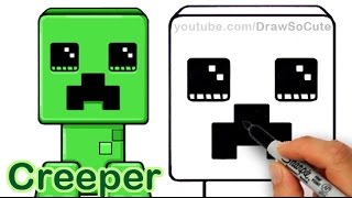 My First Sketch Of A Creeper : r/Minecraft