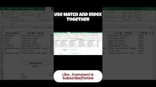 automate your work with match and index in excel.