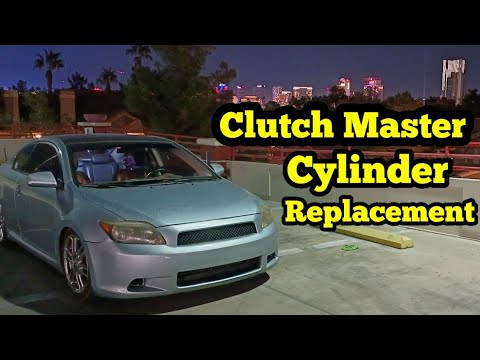2005-2010 Scion Tc Clutch Master Cylinder Replacement