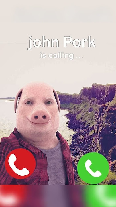 John Pork John Pork Is Calling GIF - John pork John pork is calling Zd2l -  Discover & Share GIFs