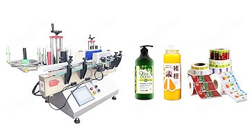 Automatic Desktop Round Bottle Labeling Machine