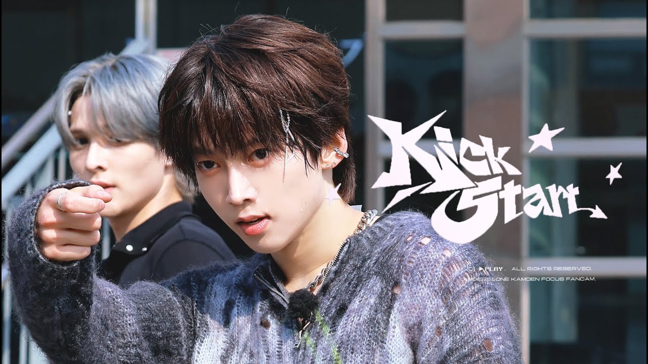 [4K] 250407 서울역 버스킹 - 'Kick Start' 선공개 앰퍼샌드원 나캠든 세로 직캠 ②