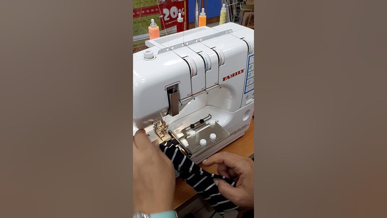 Приспособление для подгибки ткани на распошивальной машине. - YouTube
