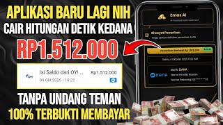 BARU RILIS APLIKASI EMAS AI! Aplikasi Penghasil Saldo Dana Tercepat 2025 - Game Penghasil Uang