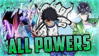 Kamijou Touma All Abilities \u0026 Forms Explained