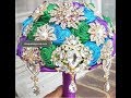 DIY Brooch Bouquet l Easy Tutorial l Wedding Project l Peacock