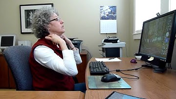 Ergonomic tips on screen placement with bifocals or trifocals