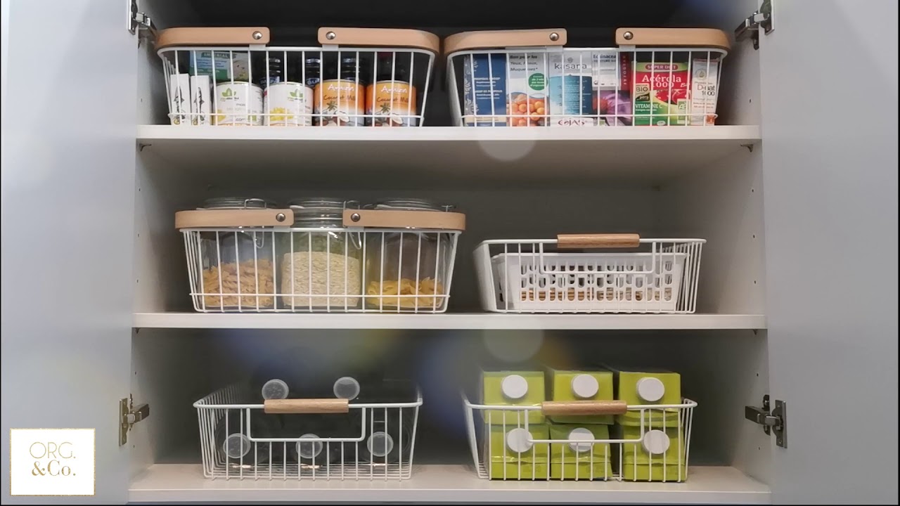 Org&Co Kitchen Cupboard Organization - YouTube