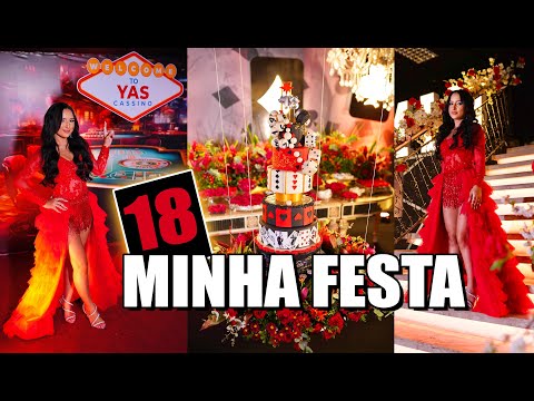 MINHA FESTA DE ANIVERSÁRIO DE 18 ANOS | VLOG DA FESTA