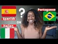 Spanish, Portuguese or Italian: Which language to choose?