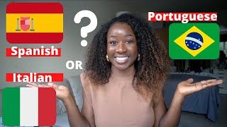 Spanish, Portuguese or Italian: Which language to choose?