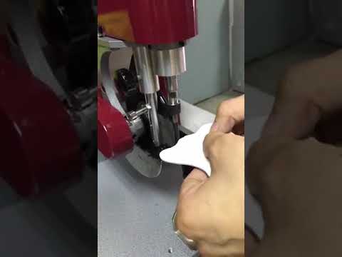 Edge oil printing machine for belt and leather