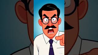 😂 Online Class Me Chips Khate Pakda Gaya! | Funny 2D Cartoon Shorts#shortsviral #ai #shorts #viral
