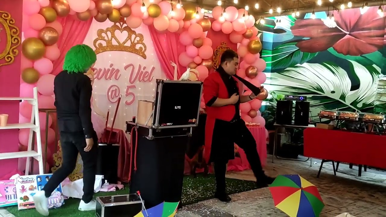 MAGIC SHOW PART 1 | Levin Viel BIRTHDAY PARTY | EFER ACEBOG