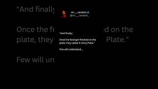 Called &quot;Dirty plates&quot; ... #viral #quotes #shortvideos #motivational #goaldriven #elevate #noshortcut