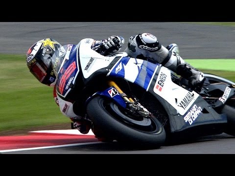 Video: MotoGP Nederland 2012: Jorge Lorenzo eksploderer mens Álvaro Bautista starter sist på Sachsenring