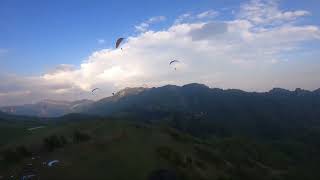 Abendflug - Paragliding am Idrosee