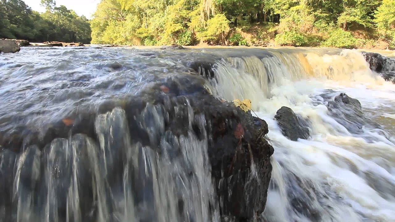 Neches River Waterfall at Rocky Shoals YouTube