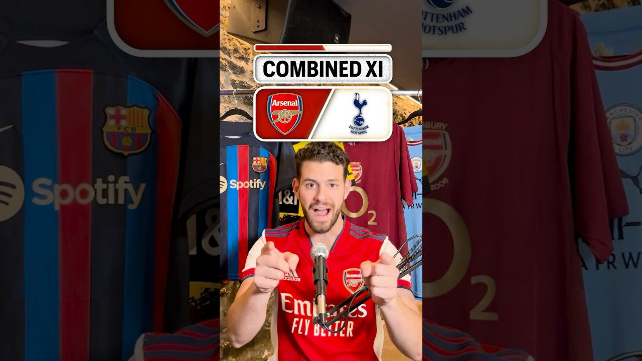 ARSENAL vs SPURS combined 11! Which north london team is better 👇🧐 #football #premierleague