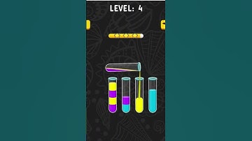 Color Water Sort Walkthrough: How to Clear Level 4  #onlinegames #games #onlinegamingcommunity #game