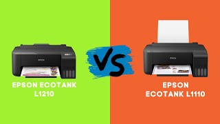 Perbandingan Printer Epson EcoTank L1210 vs Epson EcoTank L1110 | Specs Comparison