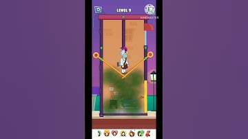 Pull him out | Pull him out game| Gameplay walkthrough Level 9 & 10 | Shorts Video| Paka pata game|
