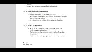 20 Days Python Functions Challenge | Syllabus Overview Net Worth