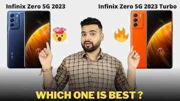 Infinix Zero 5G 2023 vs Infinix Zero 5G 2023 Turbo - Full Comparison in Hindi | Which ??🤔