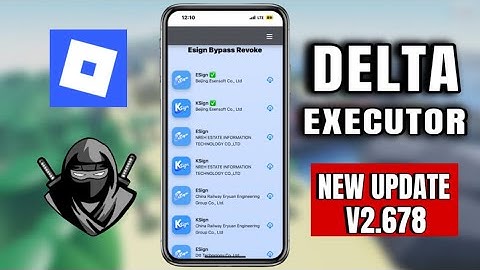 [OLD] Delta Executor Roblox Mobile Update (v2.678) for IOS | Best Roblox Executor On IPhone/IPad