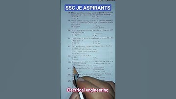 SSC JE ASPIRANTS (Transformer Chapter)#shorts #viral #ssc #educational #video