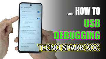 How to Enable USB Debugging on TECNO SPARK 30C  | Step-by-Step Guide
