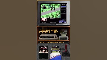 Have you ever played The Last Ninja on the Commodore 64? 🥷 #retro #commodore64 #c64 #retrocomputing