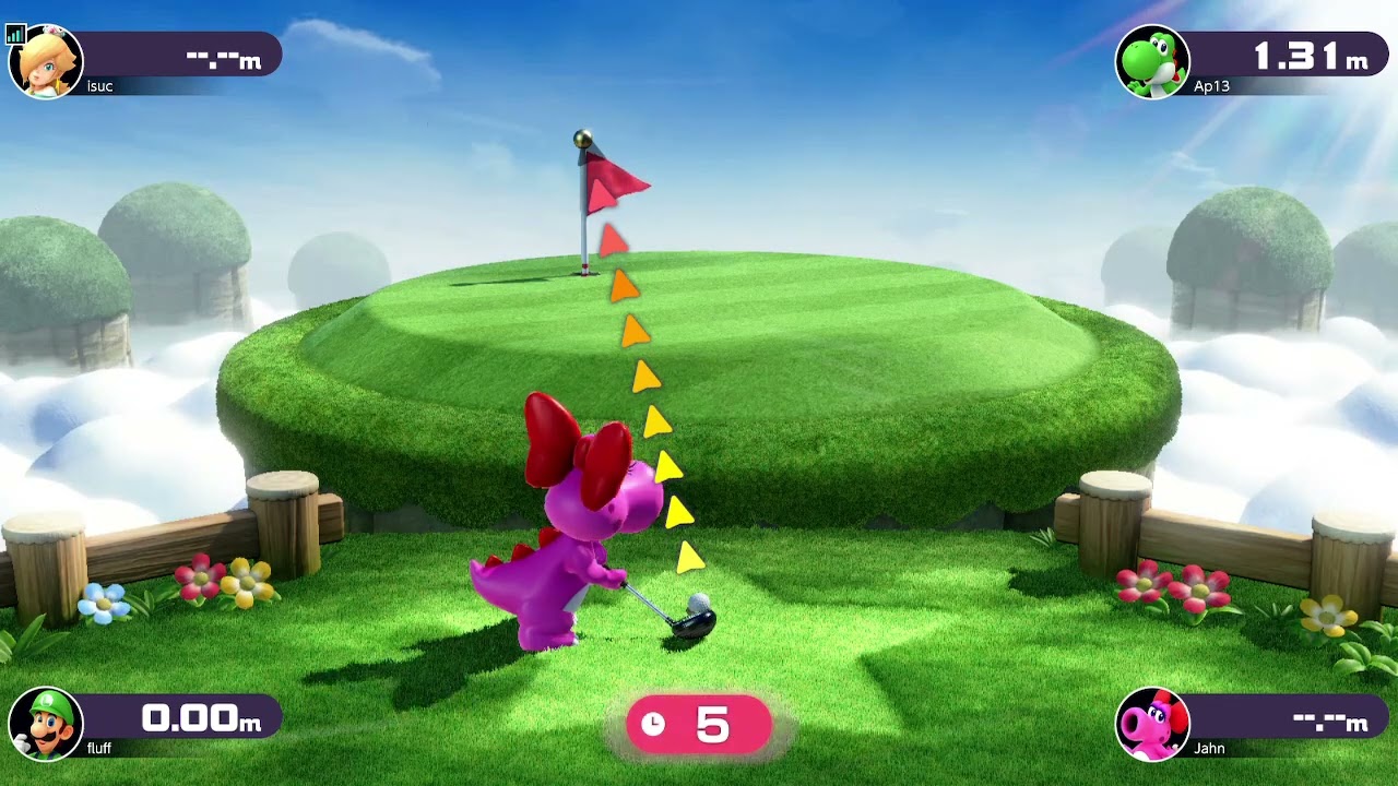 When NSS golf pros play Mario Party