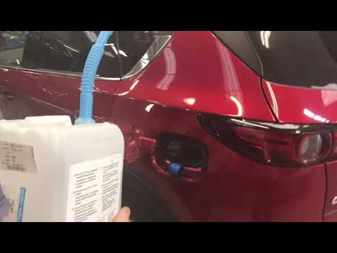 Mazda CX-5 How to add Ad-Blue - YouTube
