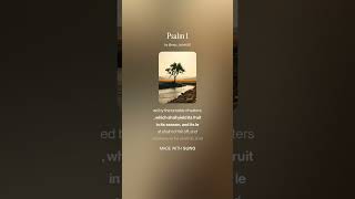 Psalm 1 (Christian Country Rock) - The Bible Psalms Project