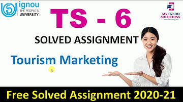TS-6 Solved Assignment 2020-21 | IGNOU Solved Assignment | Tourism