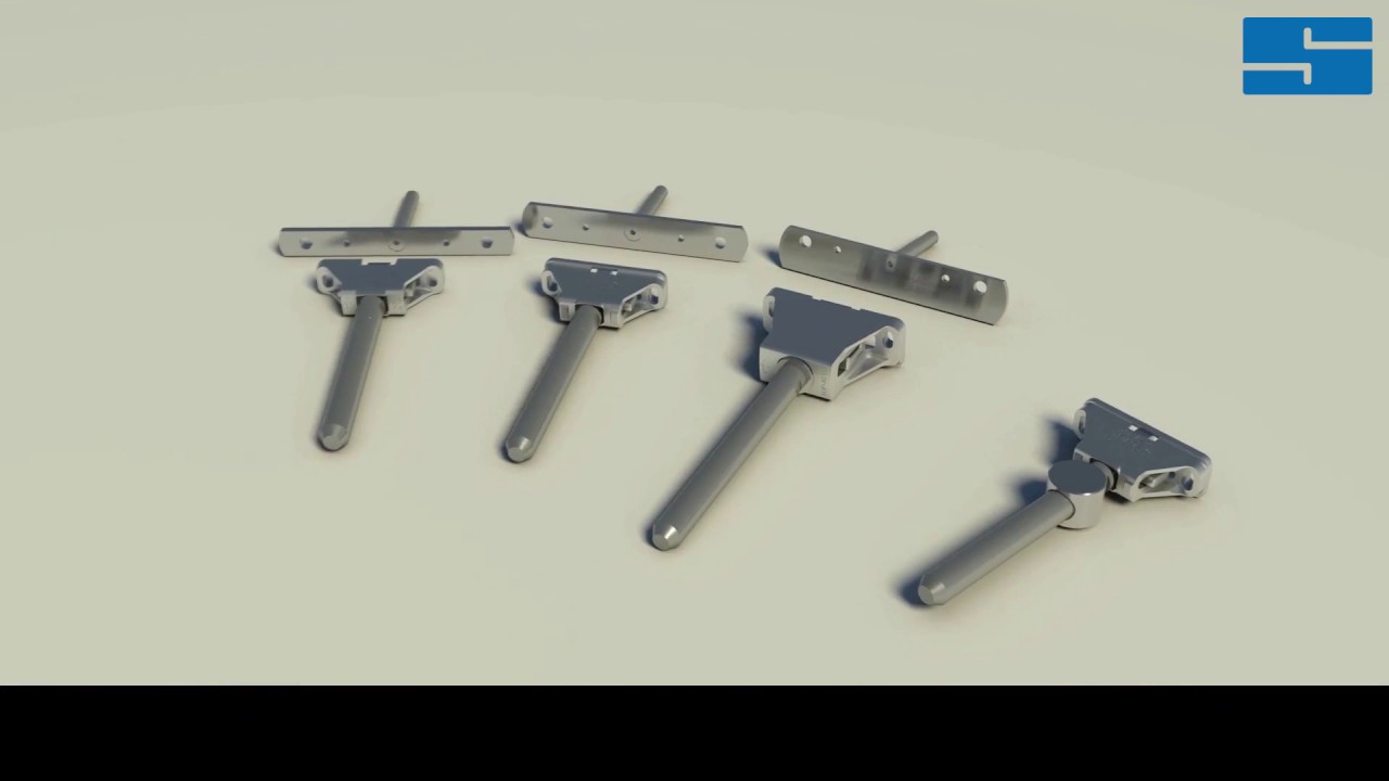 Italiana Ferramenta Triade Regalbodenträger bei SEEFELDER