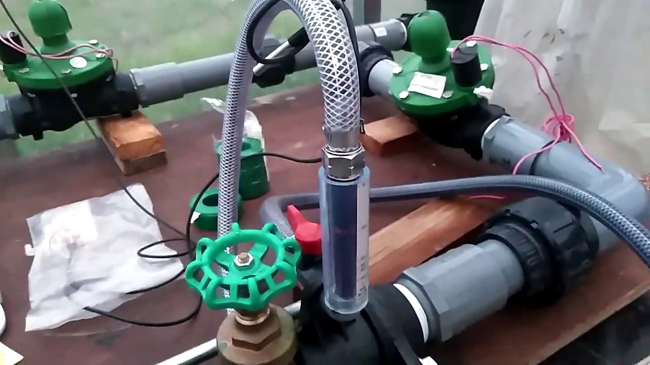 液肥混入器 スミチャージがようやく吸い上げました！ - YouTube