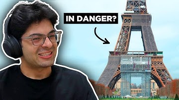 The $64M Race to Save the Eiffel Tower | Hasnaat Reacts