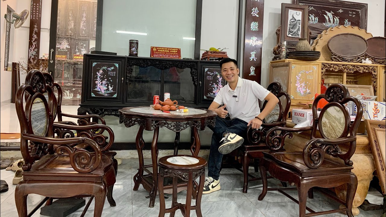 Đầu Tuần Cả Cùng Chiêm Ngưỡng Công Đoạn Hoàn Thiện Véc Ly Cổ Truyền- Sập Khảm Ốc đỏ singapore 