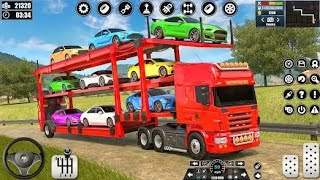 Car Transporter Truck Driving Simulator - Cargo Transport Multistory Vehicle - Android GamePlay screenshot 3