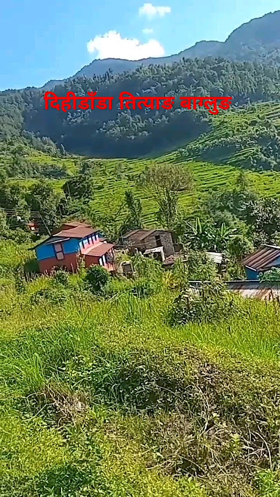 #beautiful #village #tityang #nature #view #baglung #youtubeshorts #nepal