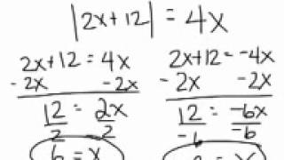 Section 1.7 - Algebra II - solving absolute value equations and inequalities