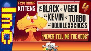 NEVER TELL ME THE ODDS | Let's Play Tabletop Simulator: Exploding Kittens #4