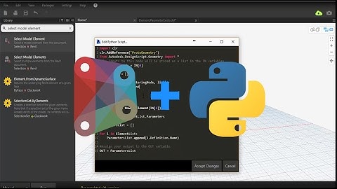 Dynamo y Python Parte 3 - Trabajar con Listas de elementos
